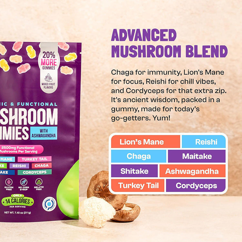 9 IN 1 MUSHROOM GUMMIES