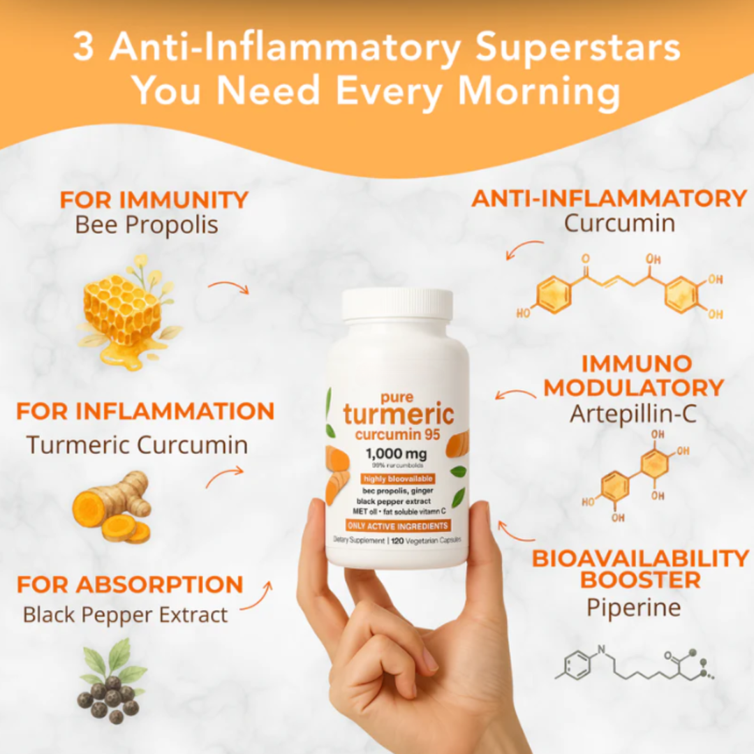 6 in 1 Turmeric Curcumin